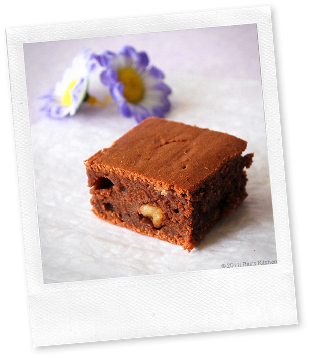 YOGURT BROWNIES(EGGLESS) Raks Kitchen